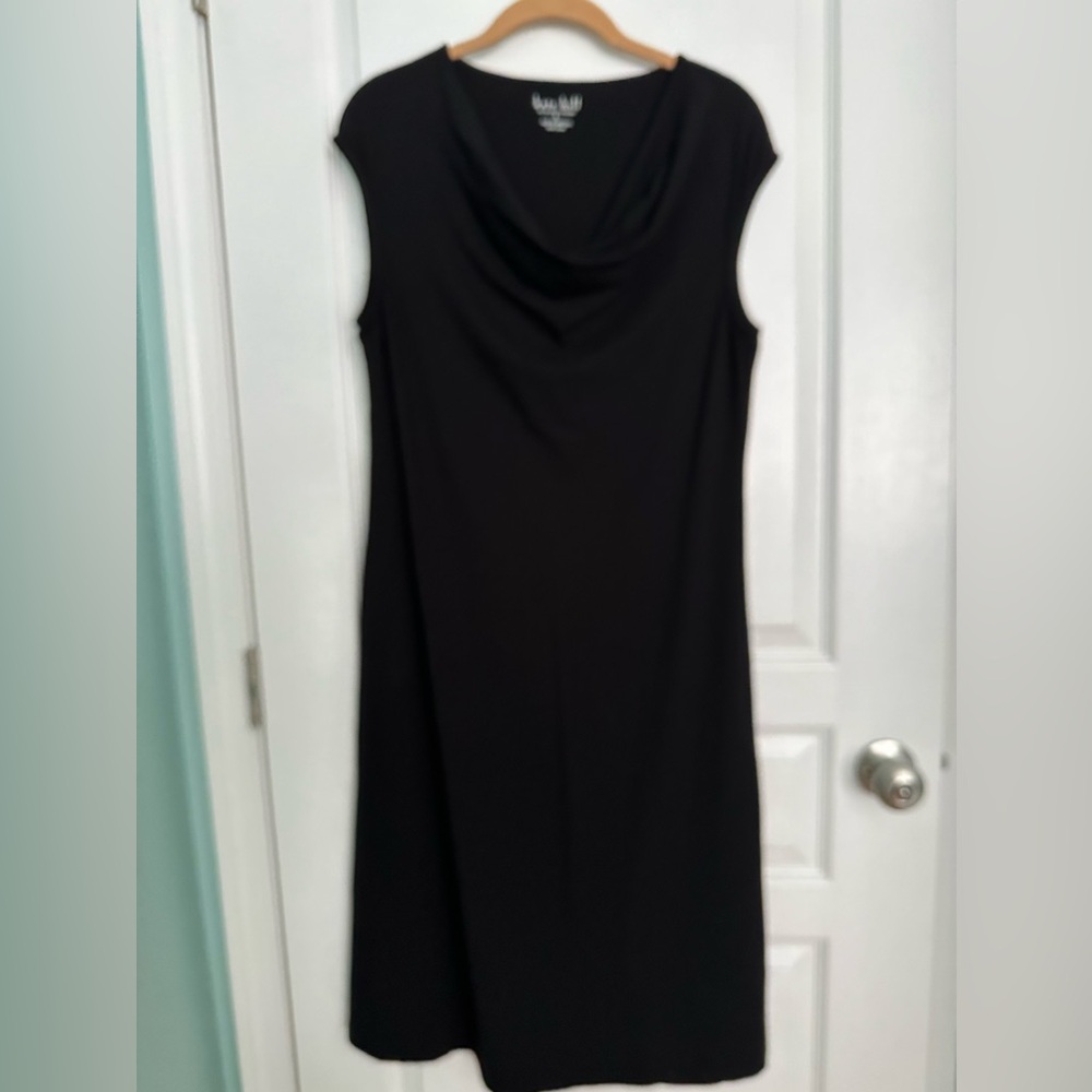 Kate Hill black dress size large NWOT